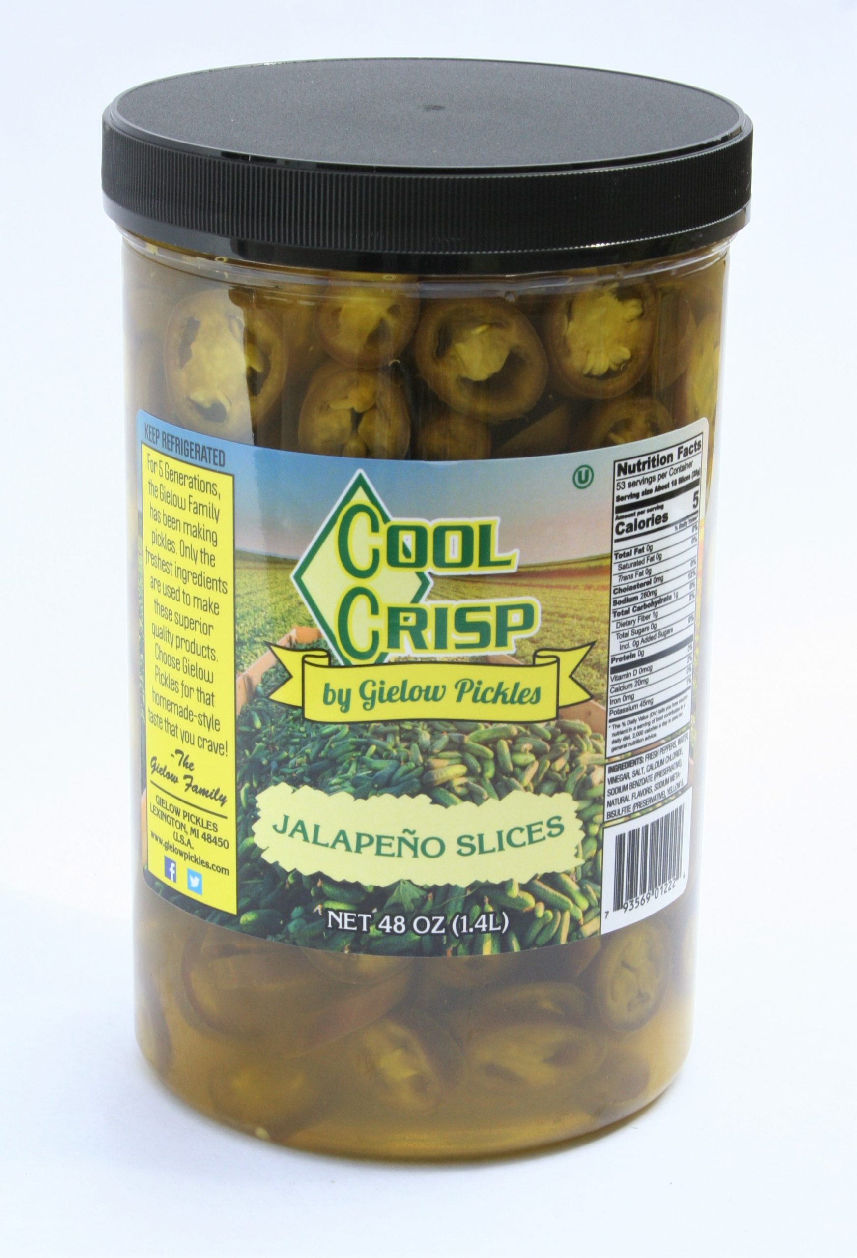 Jalapeño Slices Gielow Pickles